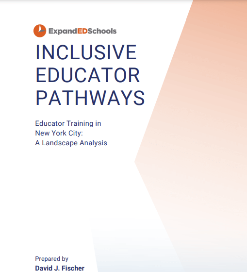 Inclusive Educator Pathways: Educator Training in New York City—A Landscape Analysis